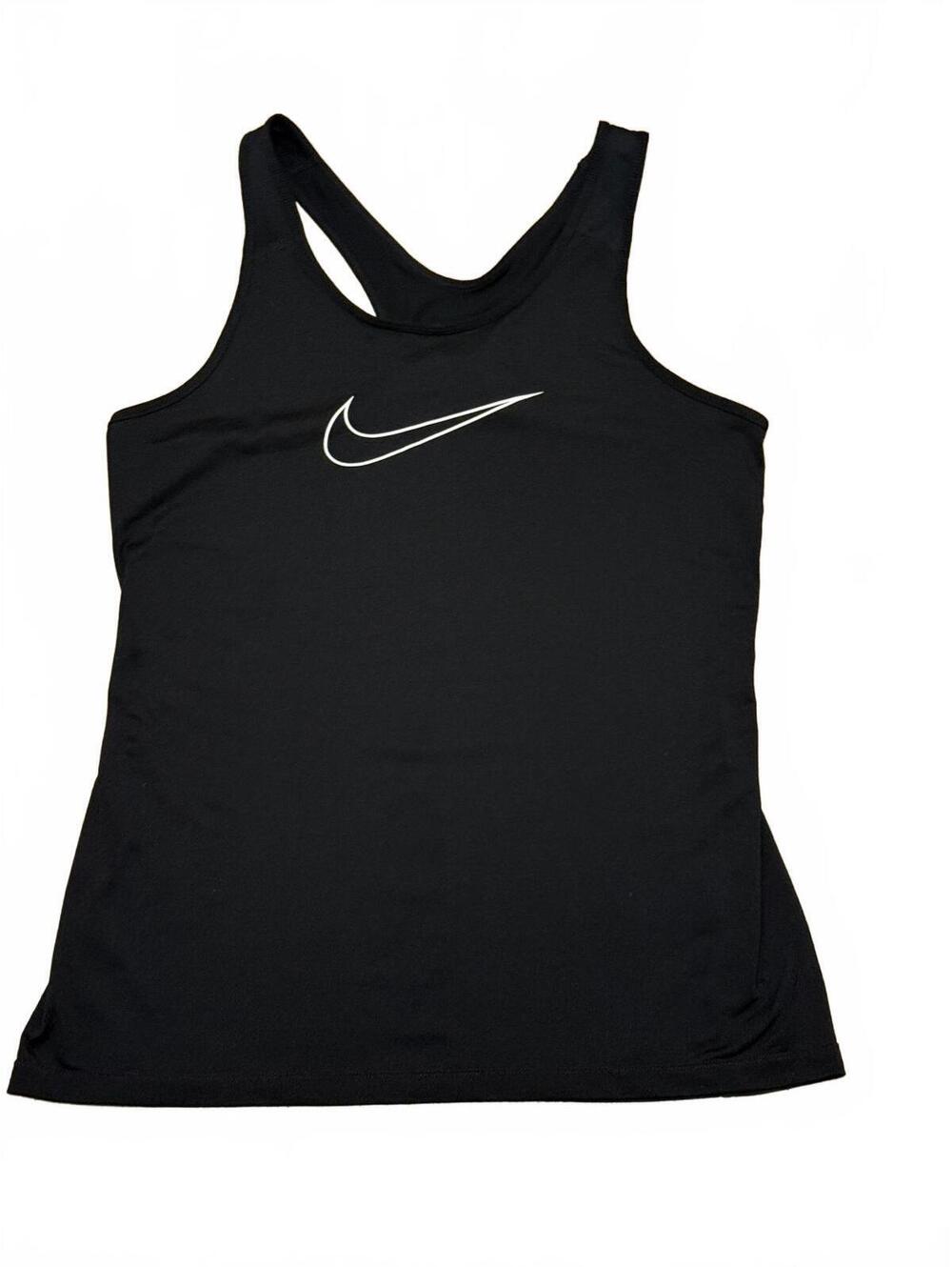 Nike Black Racerback Athletic Tank Top | Size Medium